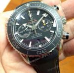 Replica Watch Omega Seamaster Planet Ocean SS Black / Black Rubber